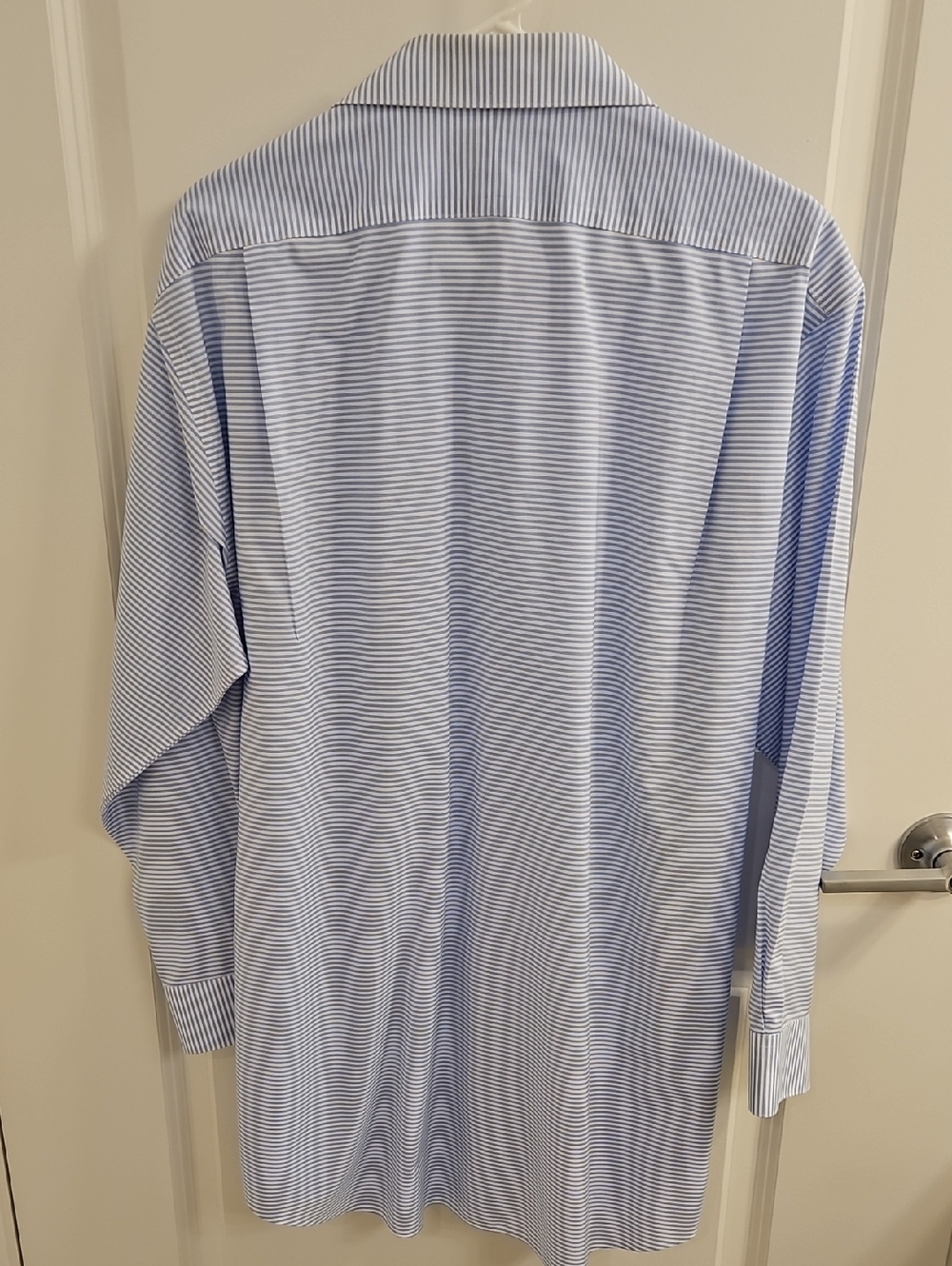 Mens Striped Dress Shirt - Picture 5 of 6
